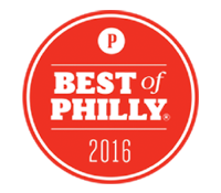Badge for the 2016 Best of Philly Award